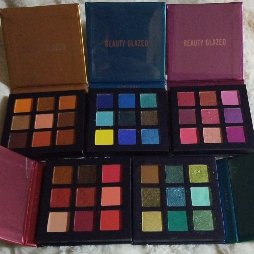 5 Beauty Glazed eyeshadow palettes